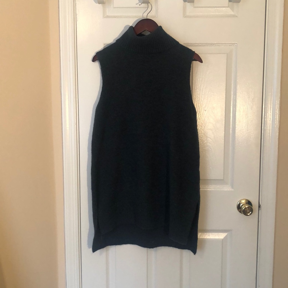 Green Tunic Sweater